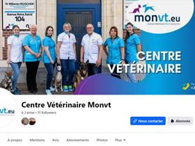 Facebook Seite des MonVt Veterinary Center